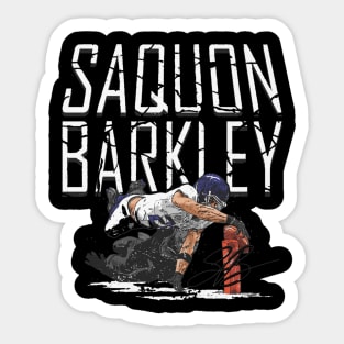 Saquon Barkley New York G Pylon Dive Sticker